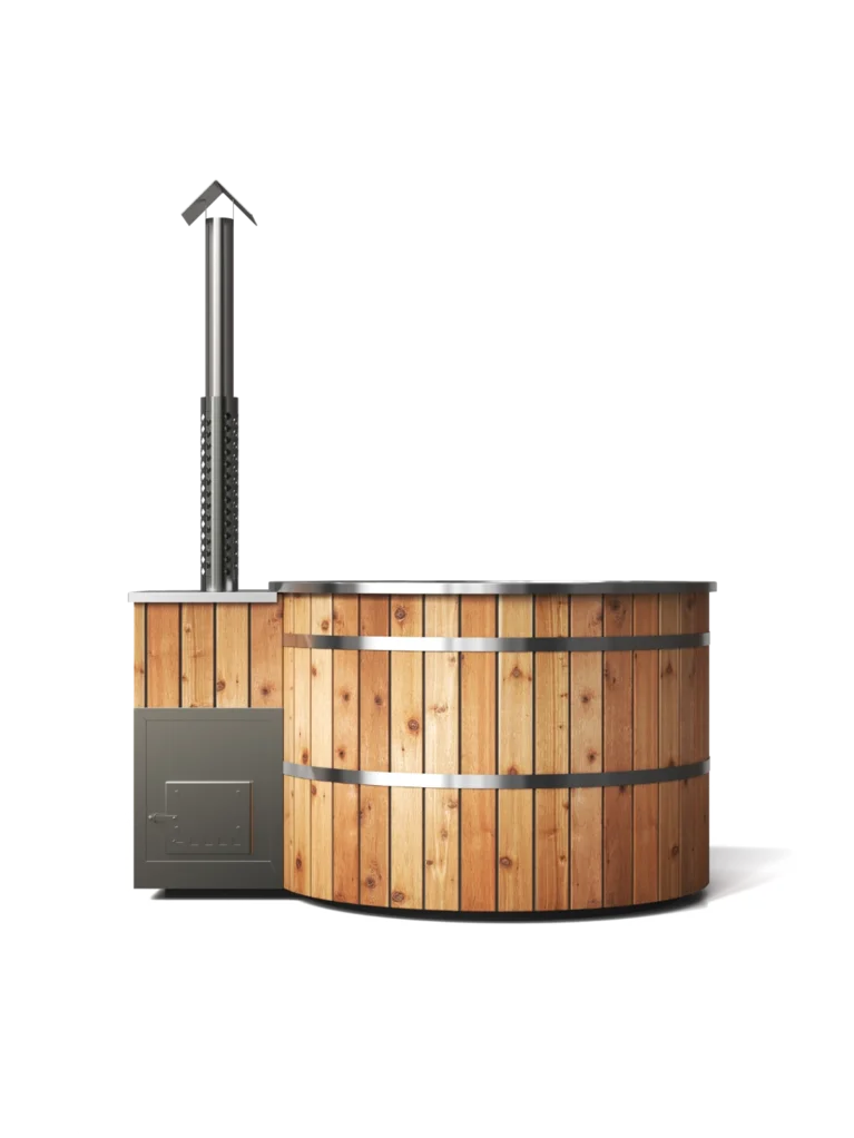 Edelstahl-badewanne | Holz-hell | XSPA.at