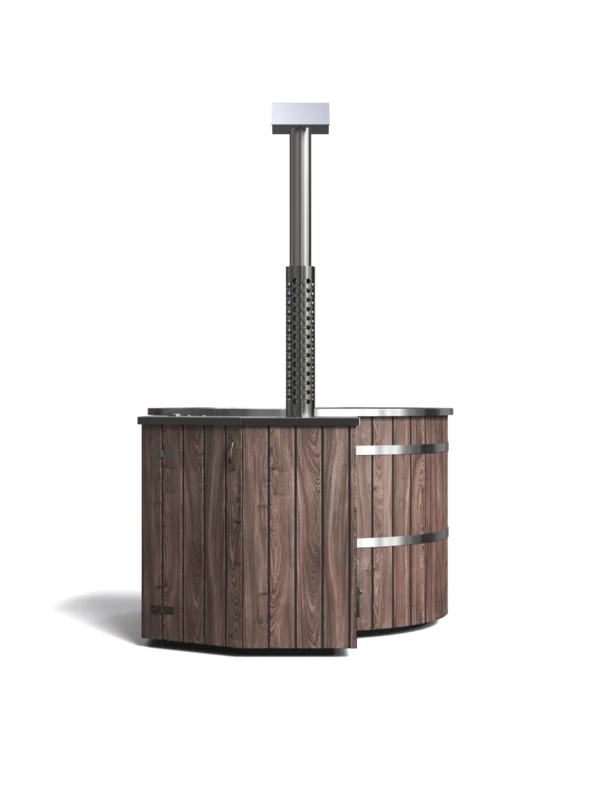 Edelstahl-badewanne | Holz-dunkel | XSPA.at